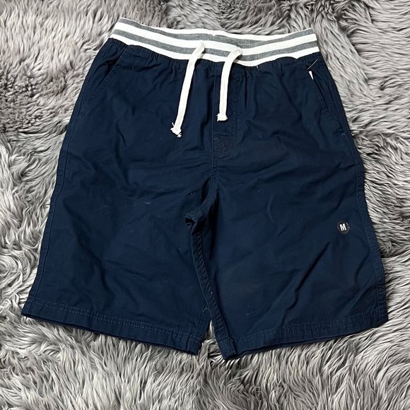 Roebuck & Co. Boy's Ribbed Waist Shorts | Navy | Size M (10/12) - Picture 1 of 2
